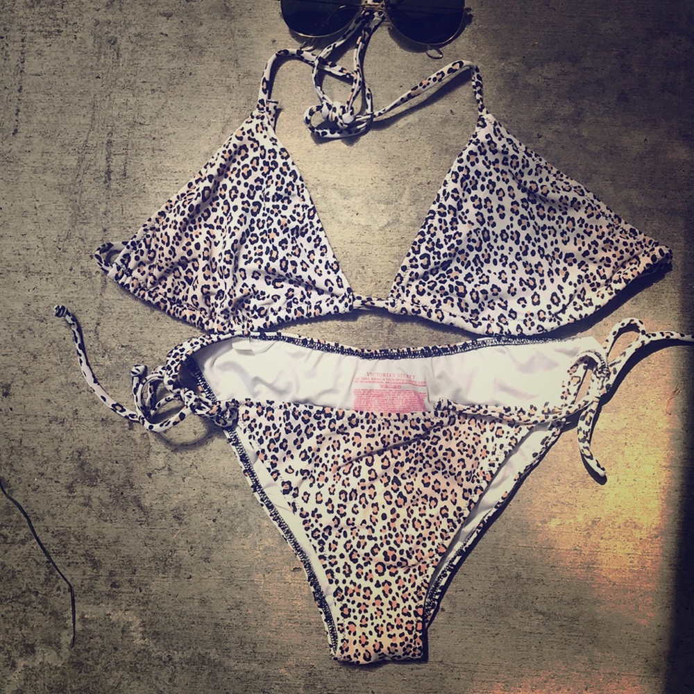 Victoria’s Secret leopard-print ‘Teeny Bikini’